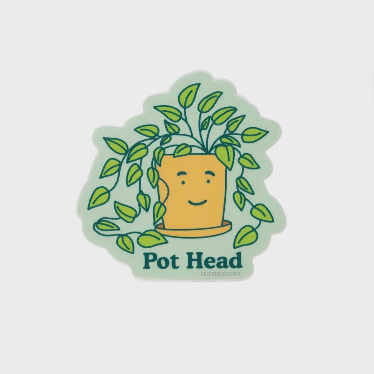 Pot Head Sticker