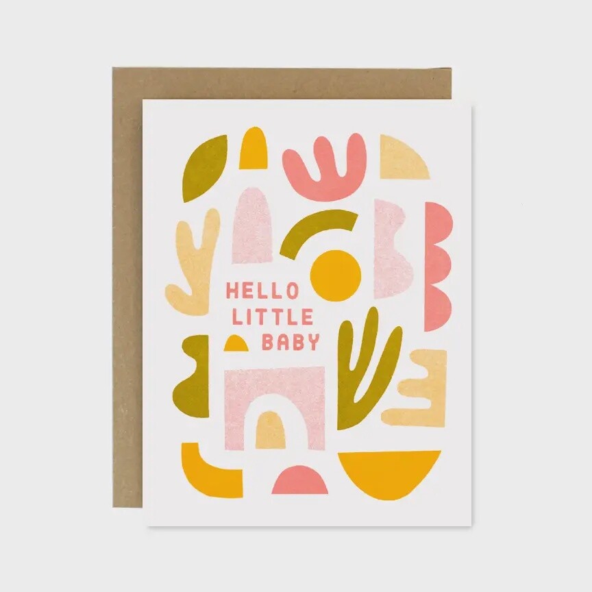 Hello Little Baby Card