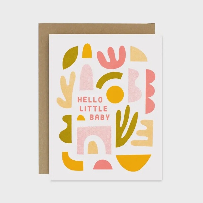 Hello Little Baby Card