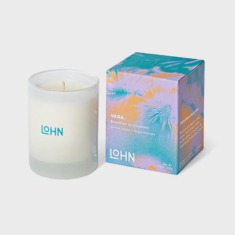LOHN Candle - VARA Geranium &amp; Tobacco