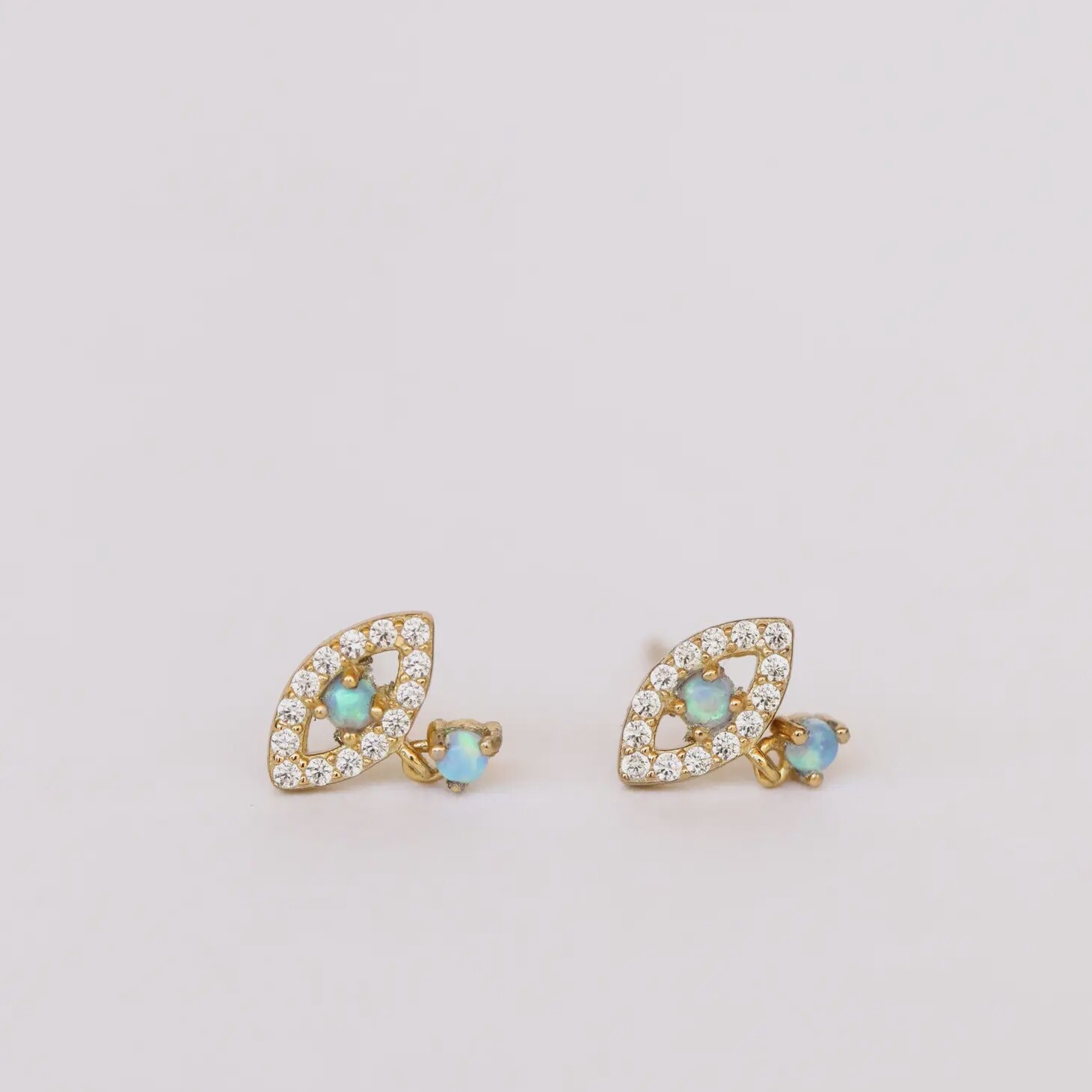 Evil Eye Drop - Opal