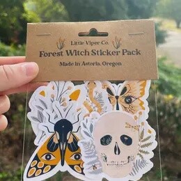 Forest Witch Sticker Pack - Halloween