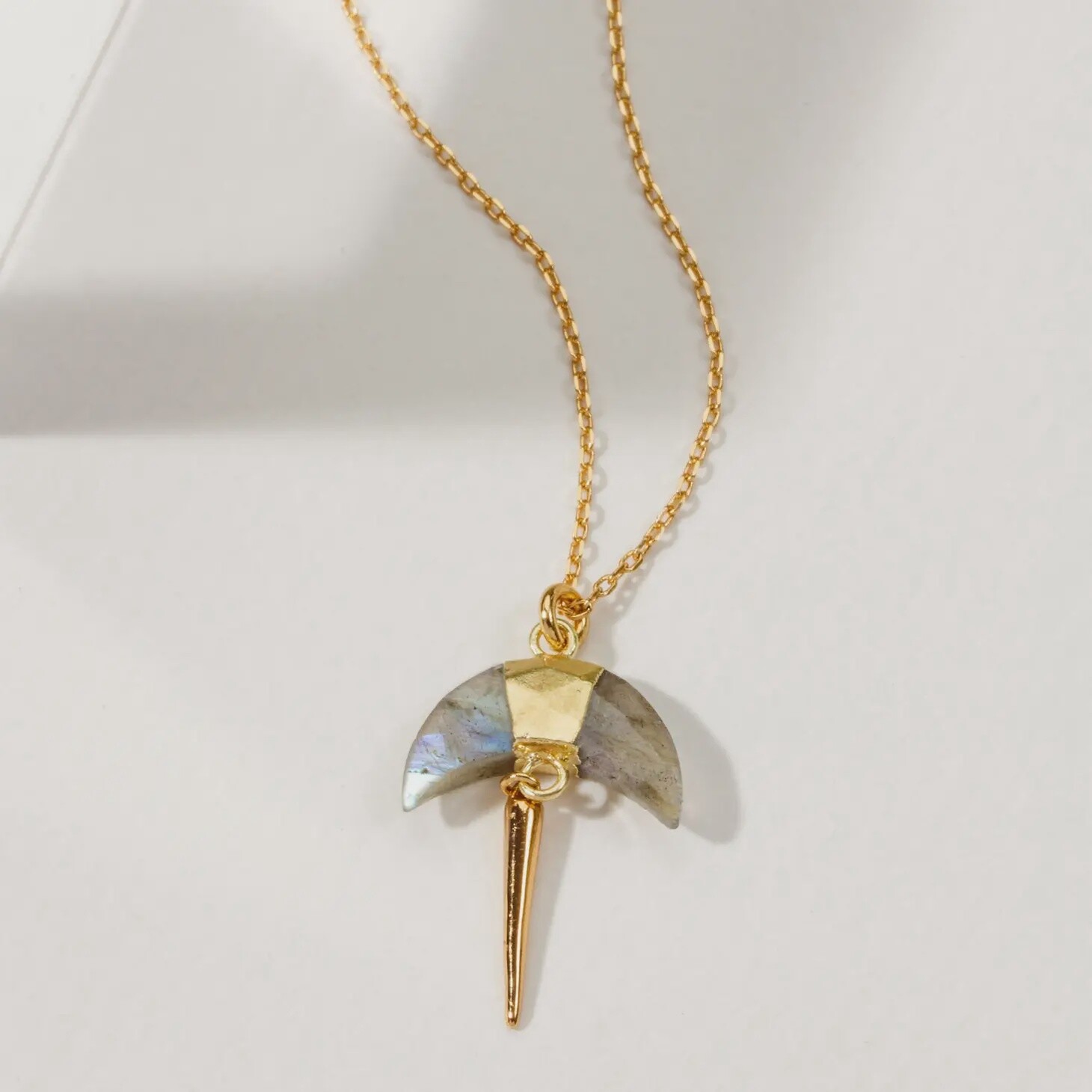 Crescent Horn Necklace