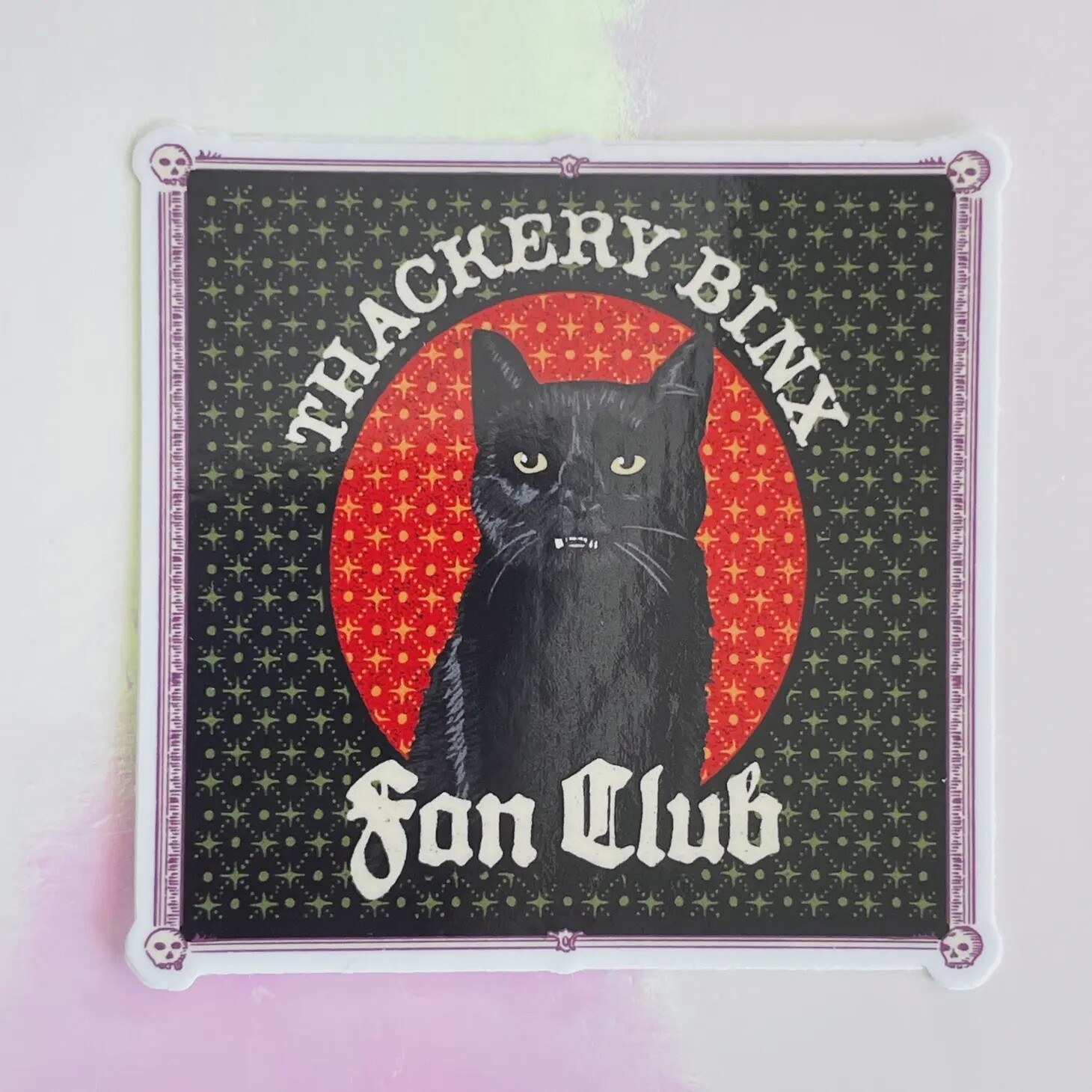 Thackery Binx Fan Club Vinyl Sticker