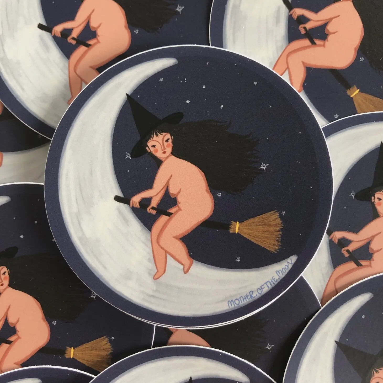 Witchy Woman Matte Sticker