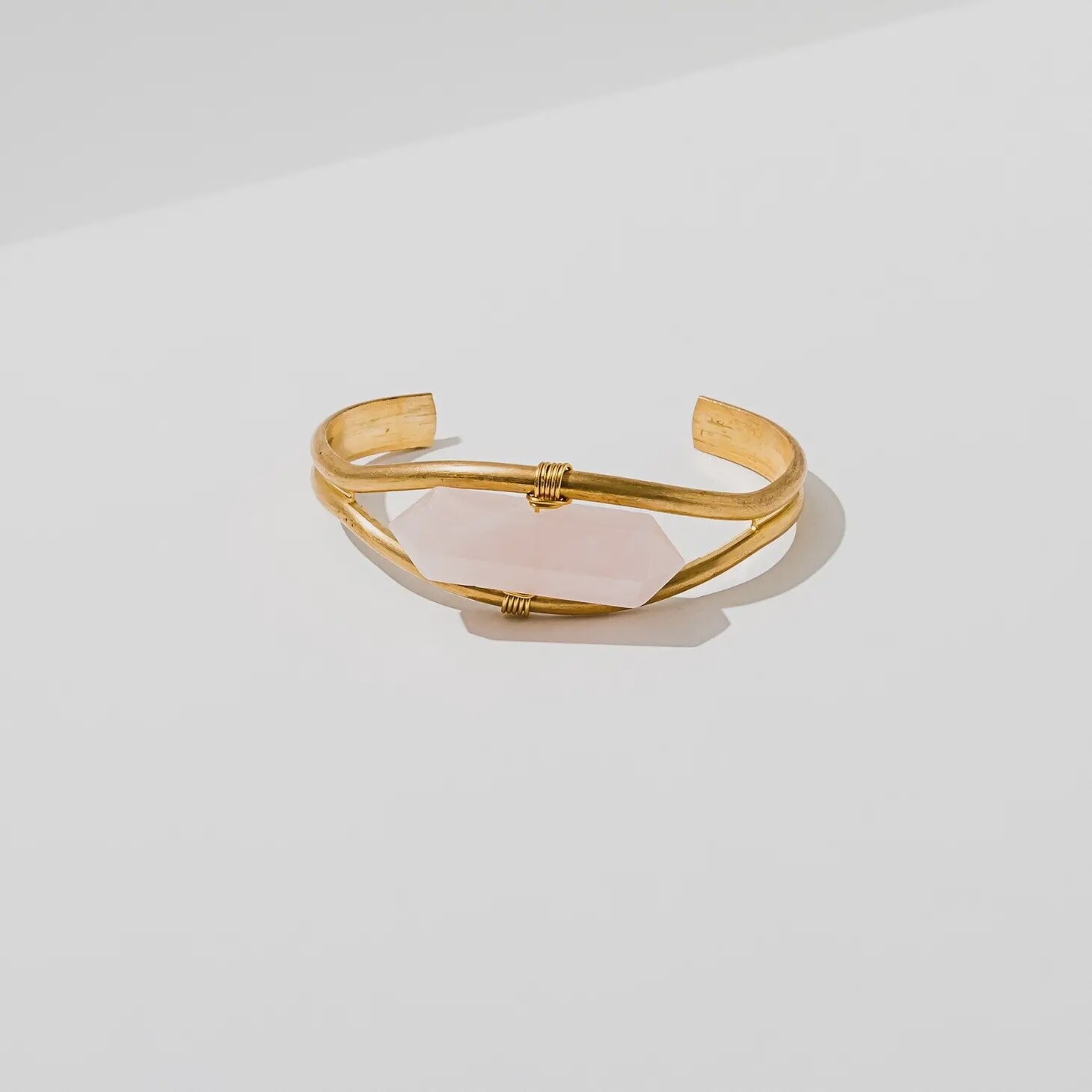 Crystal Cuff Bracelet Labadorite