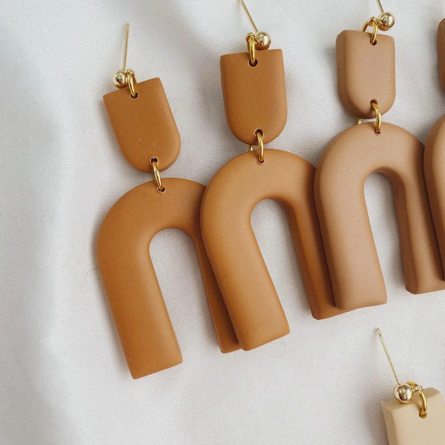Cali | Desert Sands Collection | Handmade Polymer Clay Earri