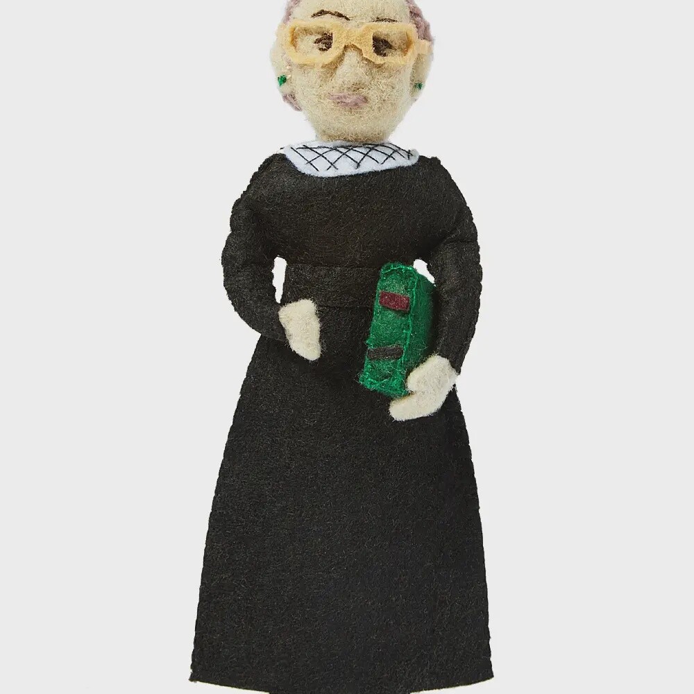 Ruth Bader Ginsburg Ornament