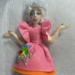 Kate McKinnon &quot;Weird Barbie&quot; Ornament