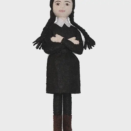 Wednesday Addams Ornament