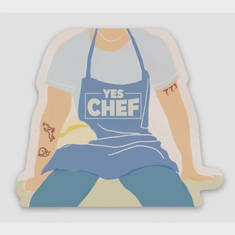 Yes Chef Sticker (The Bear)