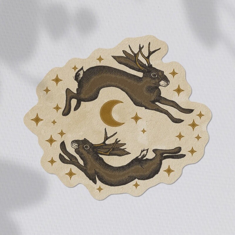 Jackalope Sticker