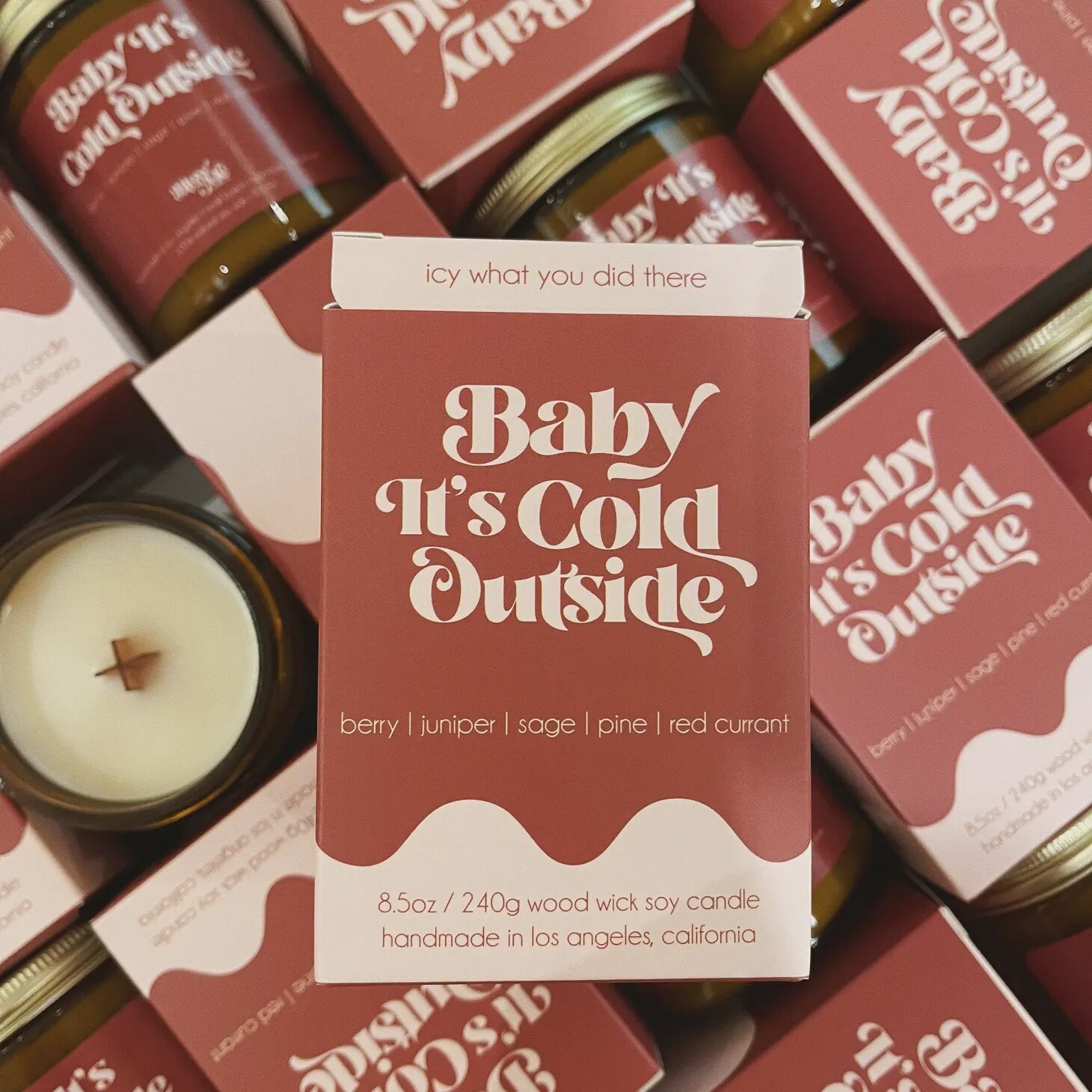 Baby It’s Cold Outside Candle
