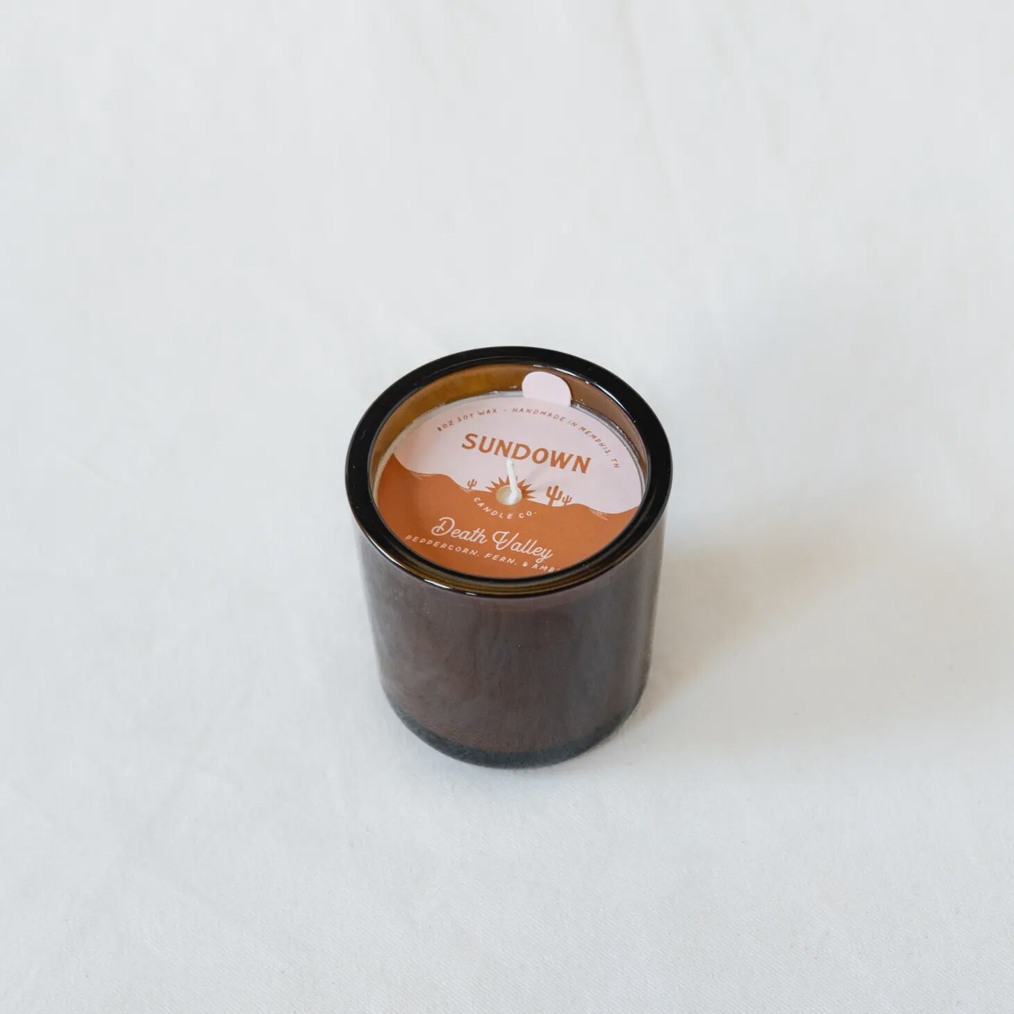 Death Valley Amber Jar 8oz Soy Candle