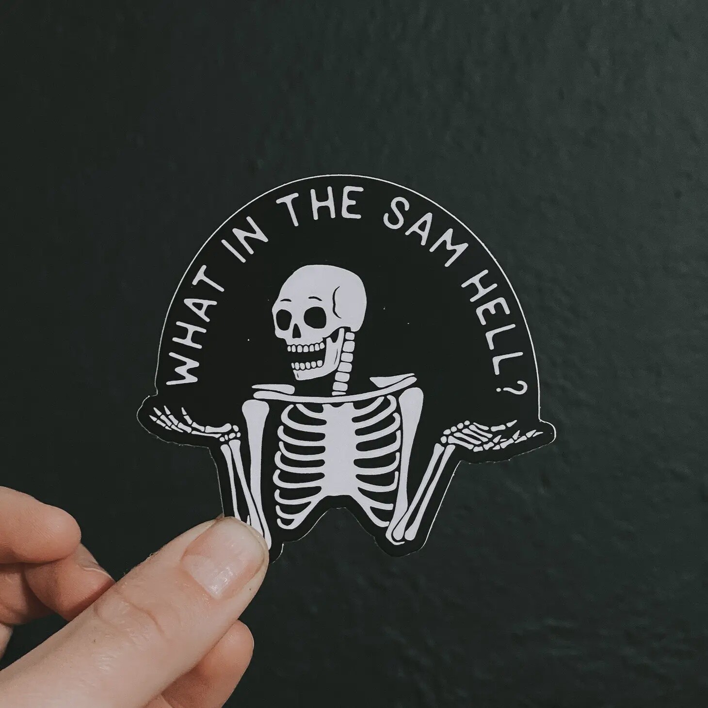 Sam Hill Sticker
