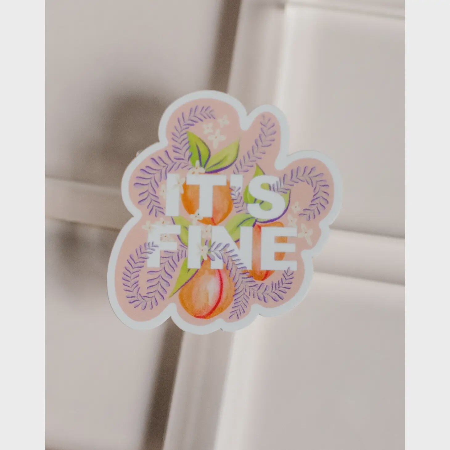 It’s Fine Holographic Sticker