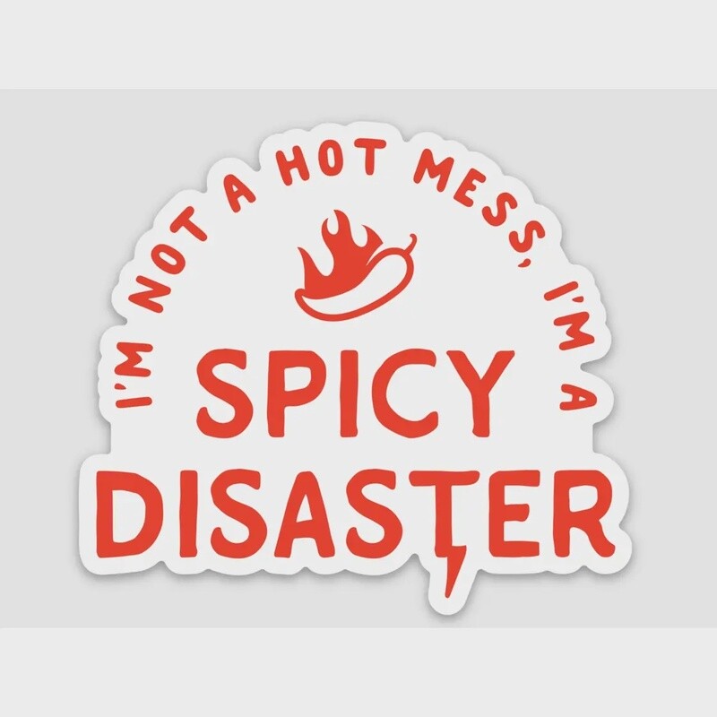 Spicy Disaster Sticker