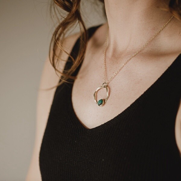Turquoise Meld Necklace