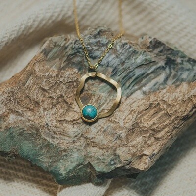 Turquoise Meld Necklace