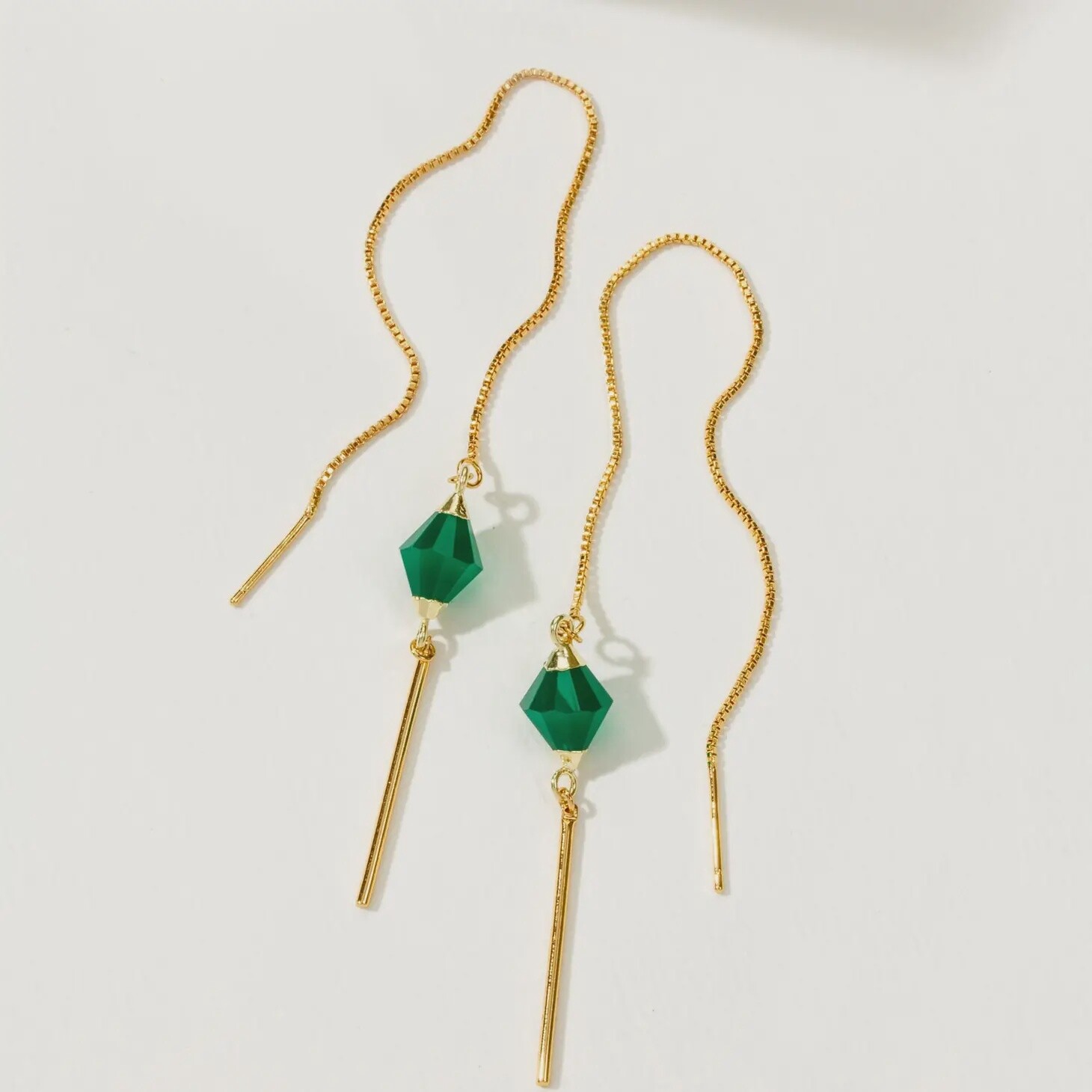 Pendulum Threader Earring
