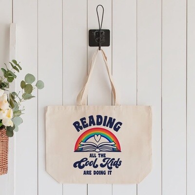 Reading all the Cool Kids are doing it Tote Bag
