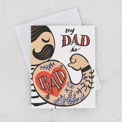 Rad Dad Card- 1