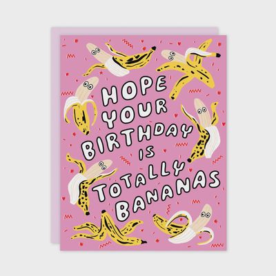 Birthday Bananas Card