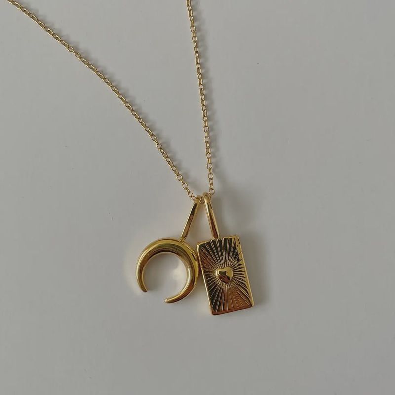 ‘I Am One of A Kind’ Affirmation Necklace- Gold