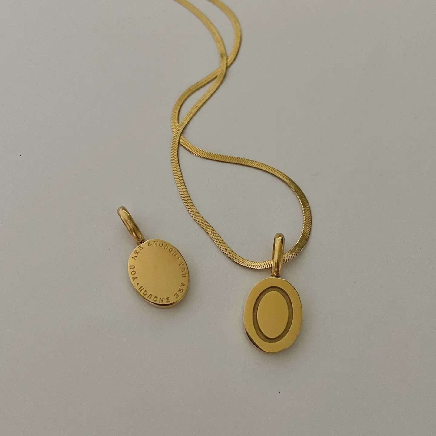 ‘You Are Enough’ Affirmation Necklace