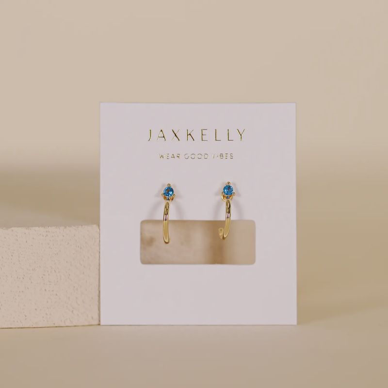 Open Mini Hoop Earrings