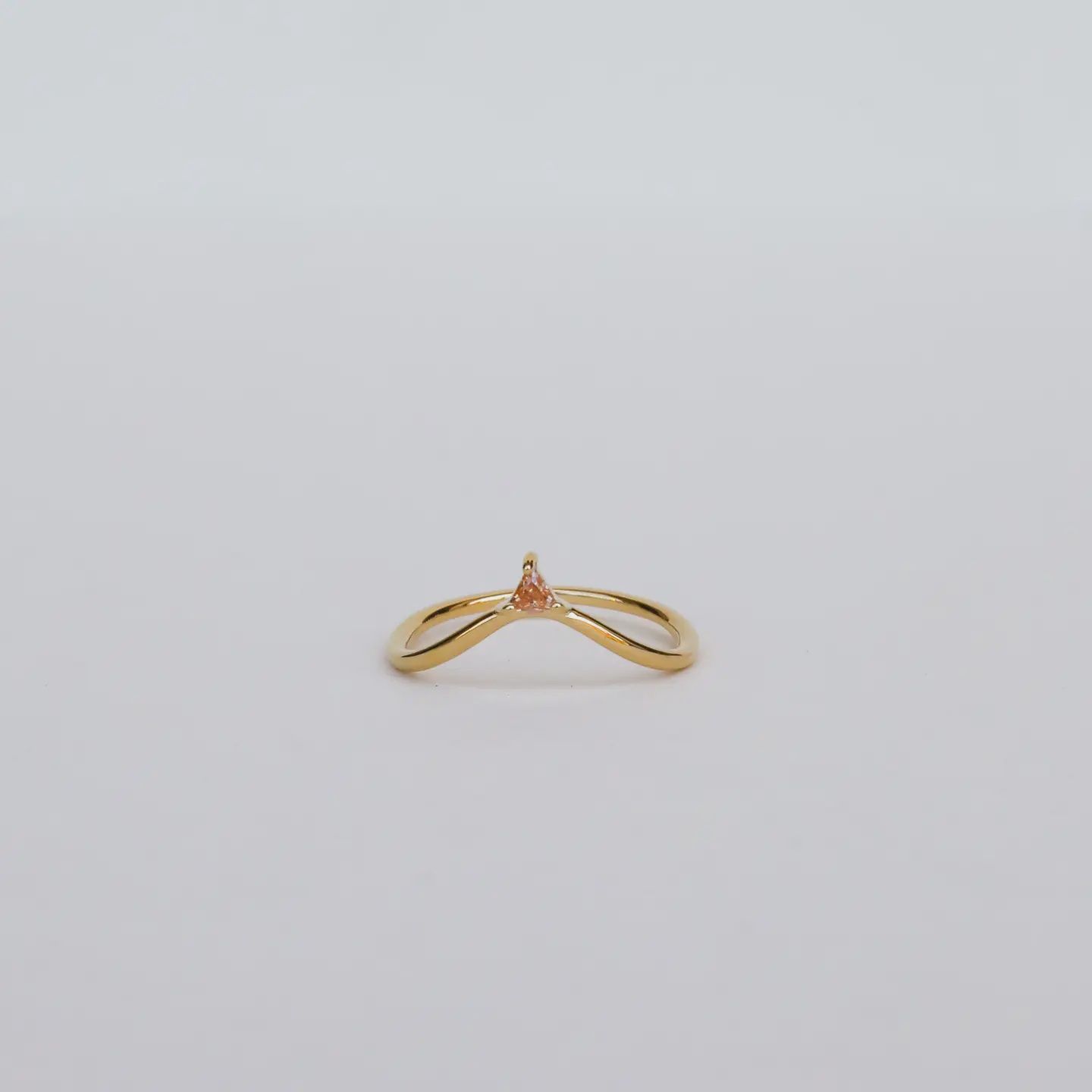 Arched Triangle Ring