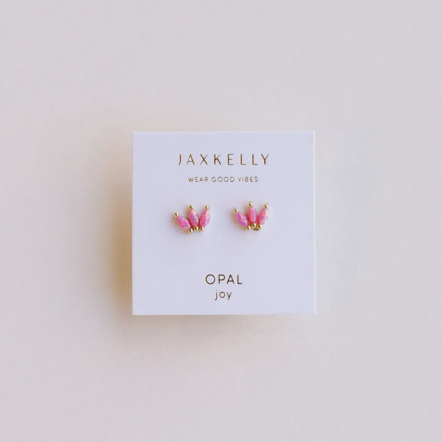 Opal Crown Stud