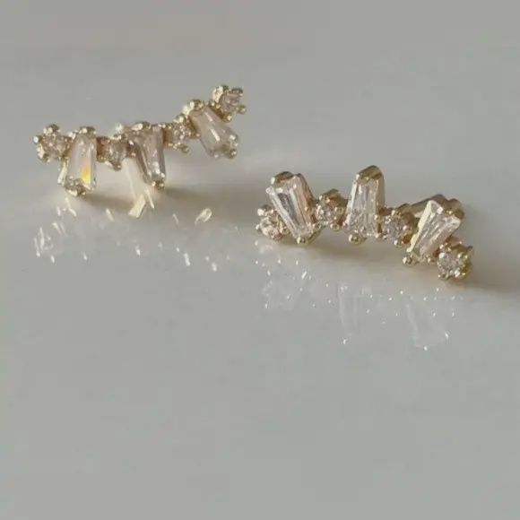 Kava Ear Climber Earrings