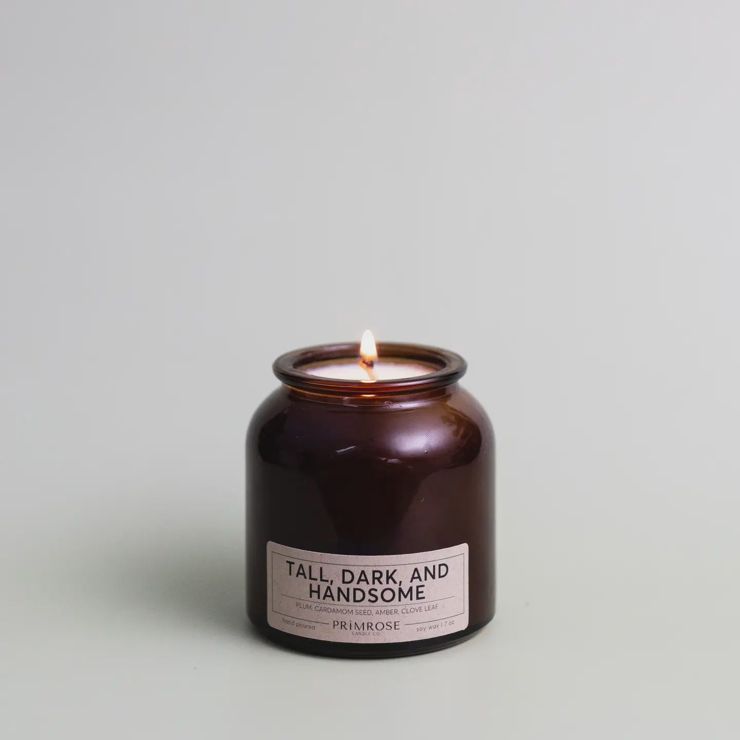 Tall Dark and Handsome Candle