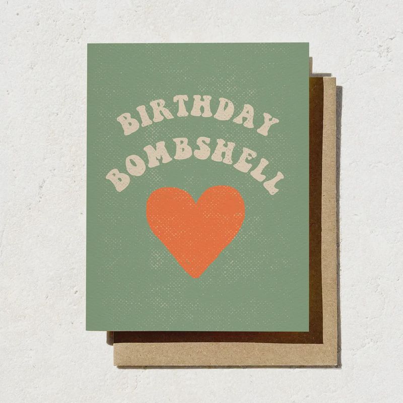 Birthday Bombshell Card