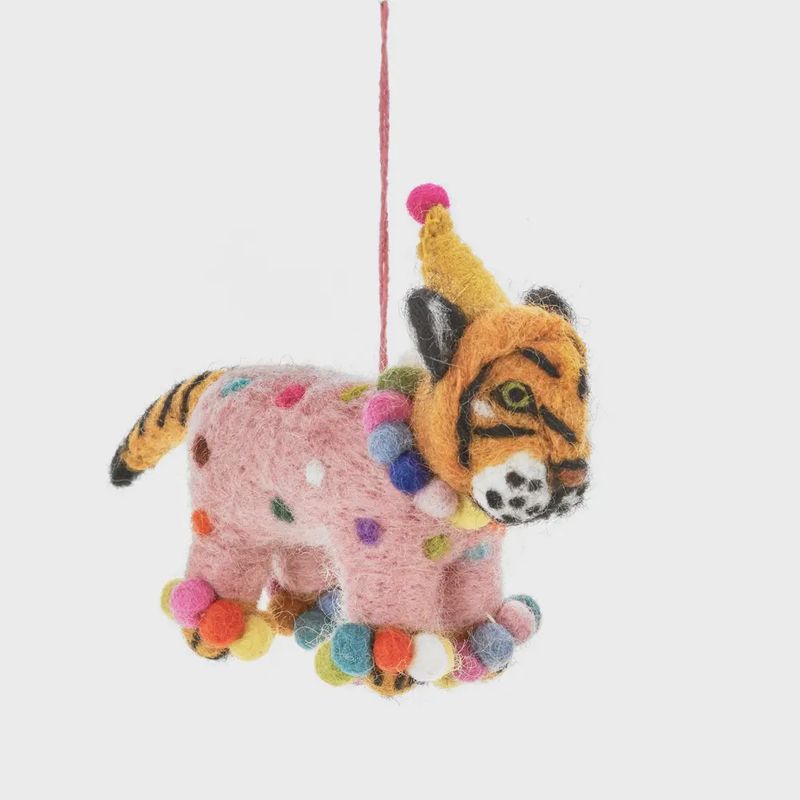 Fiesta Tiger Ornament