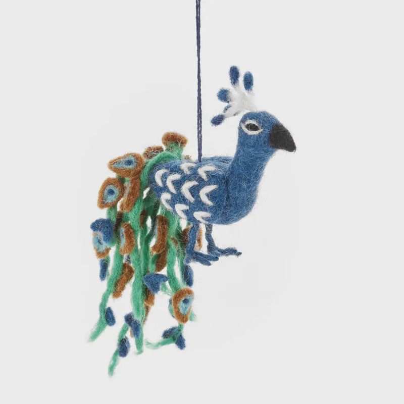 Pablo the Peacock Ornament