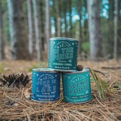 Jump in the Lake | Eucalyptus + Ozone 8oz Soy Candle