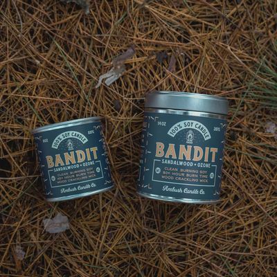 Bandit | Sandalwood + Ozone 8oz Soy Candle