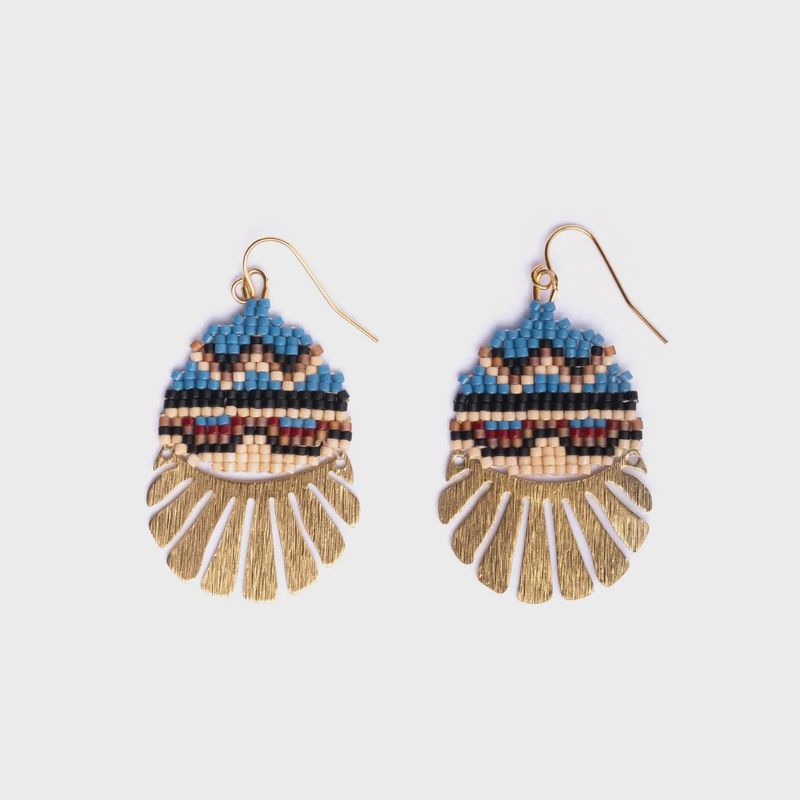 Beaded Handwoven Santa Fe Drops