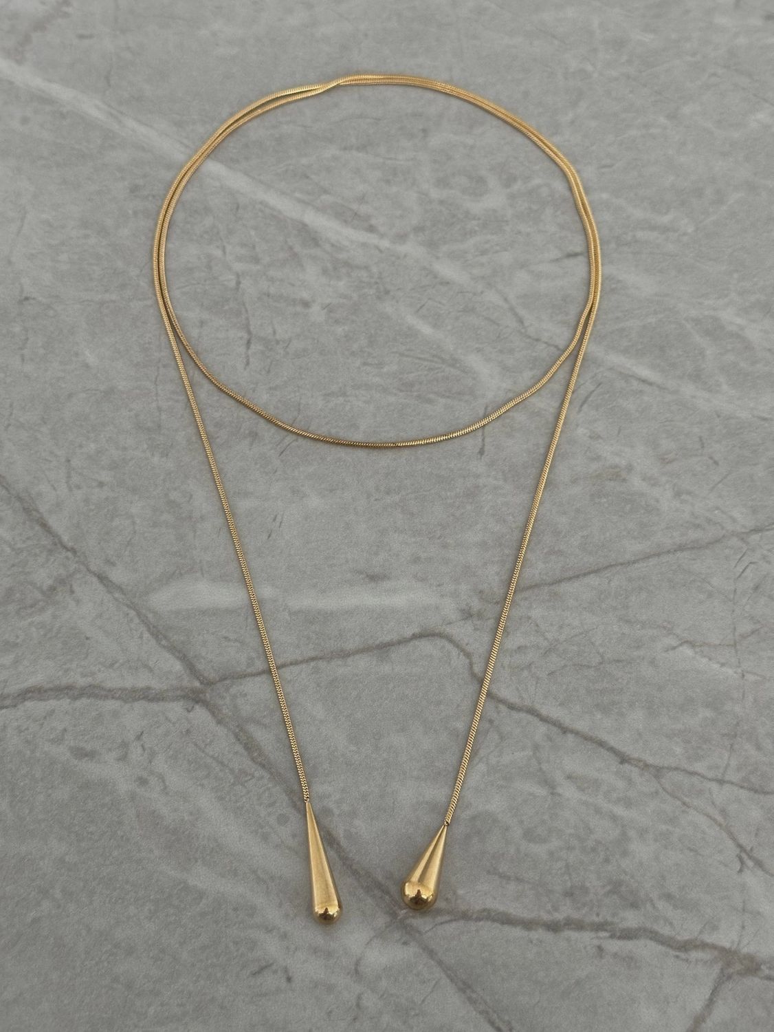 Tie Rope Necklace