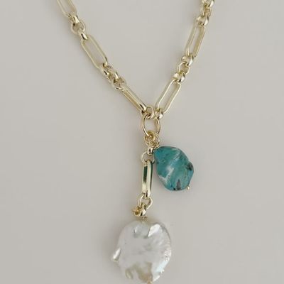 Azure Tide Necklace