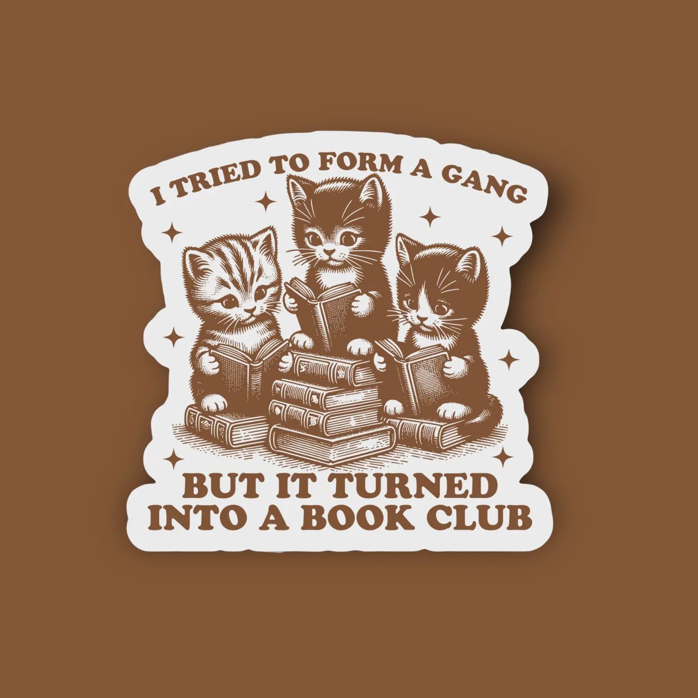 Book Club Bookish Sticker