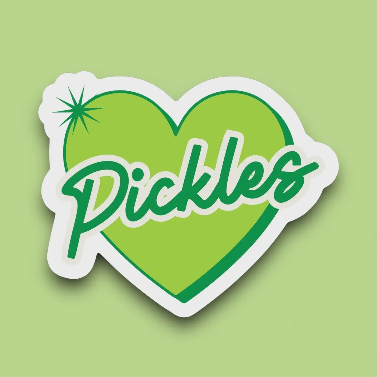 Pickles Love Sticker