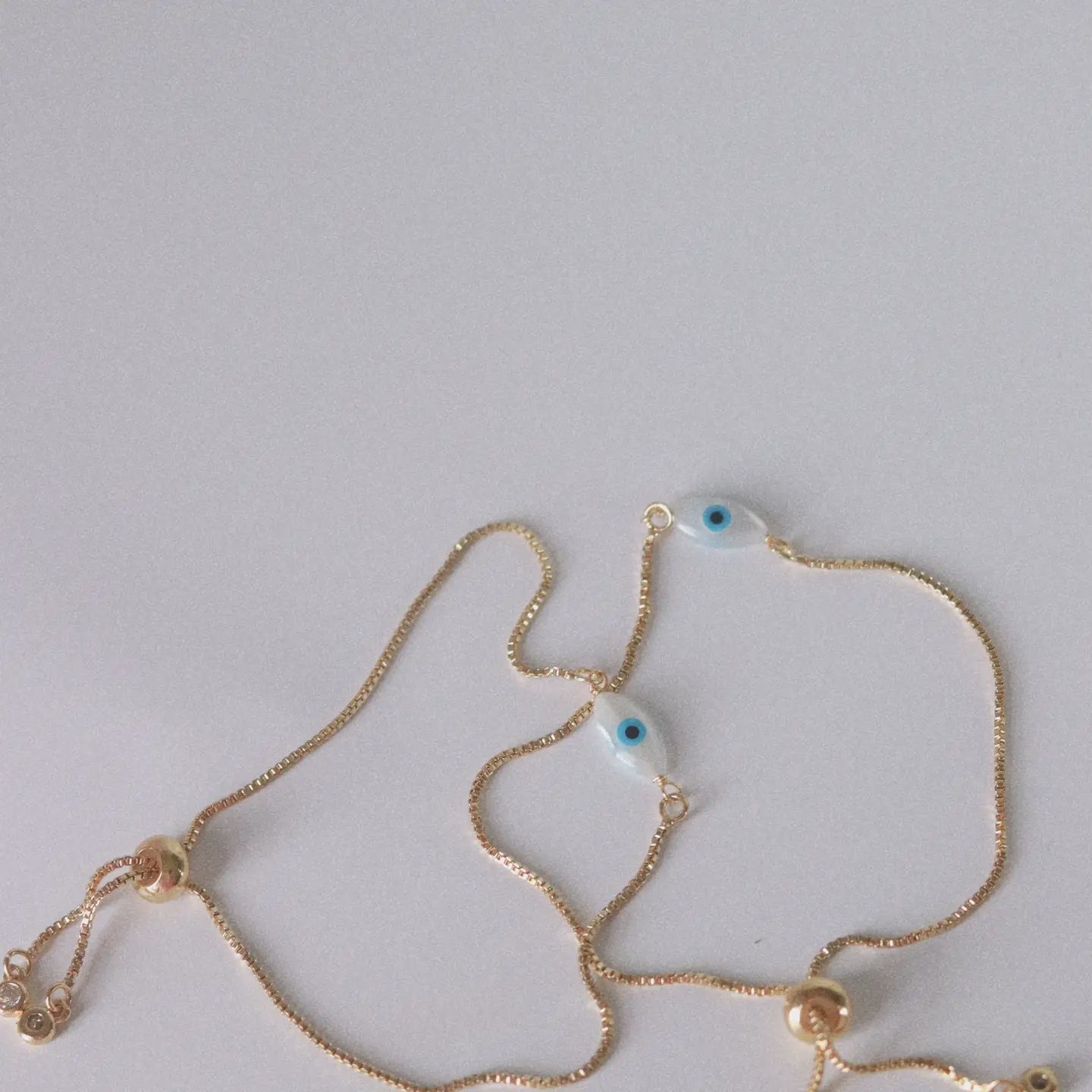 Evil Eye Adjustable Friendship Bracelet