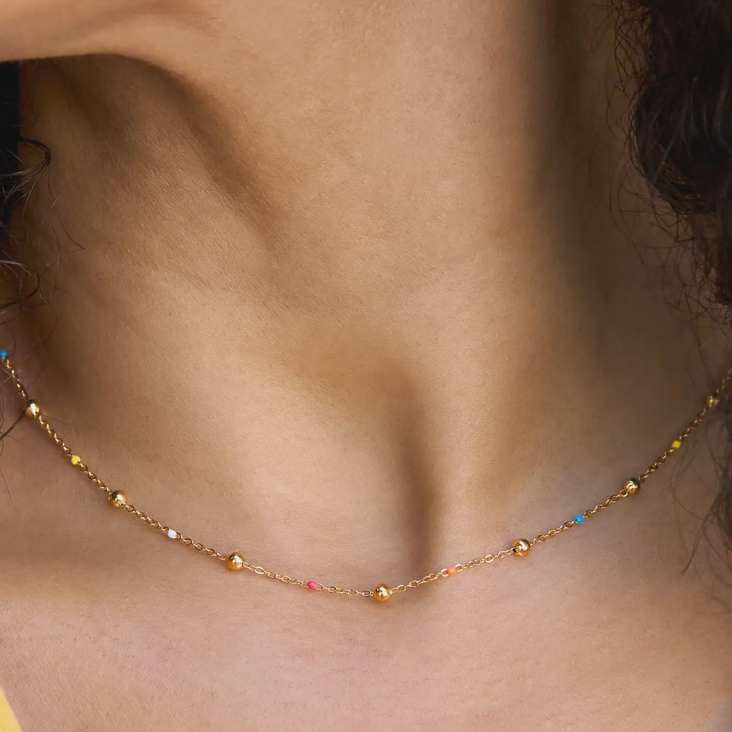 Dippin Dots Necklace