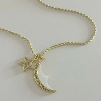 Moon Star Necklace