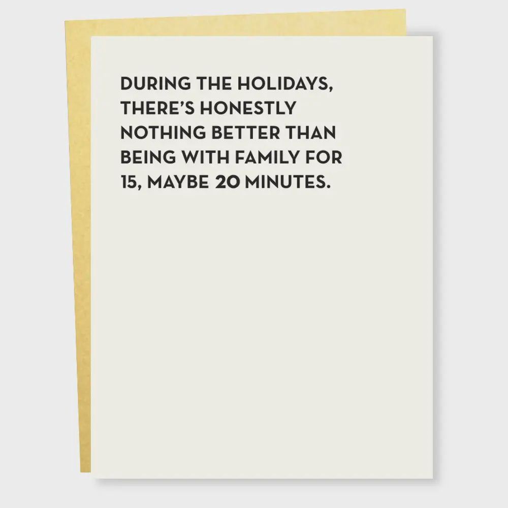 #944: Twenty Minutes Card