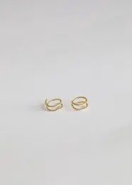 Minimalist Earring, Shape: Spiral