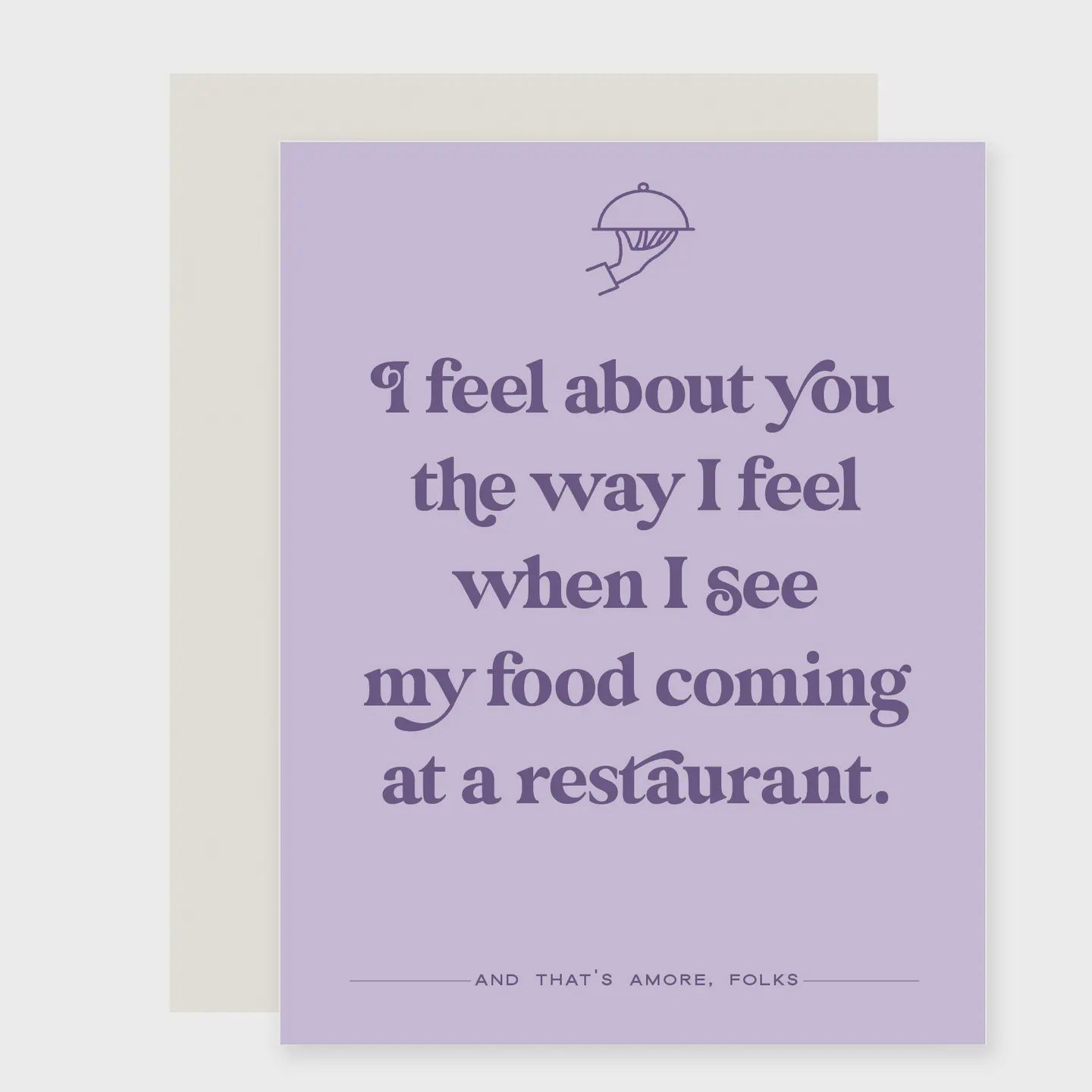 See Food Coming | Love &amp; Valentine Card